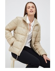 Kurtka kurtka damska kolor beżowy zimowa - Answear.com Gap