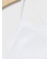 Bielizna damska Gap biustonosz kolor biały gładki