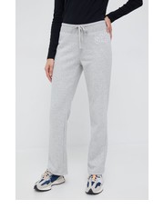 Spodnie spodnie dresowe damskie kolor szary melanżowe - Answear.com Gap