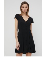 Sukienka sukienka kolor czarny mini rozkloszowana - Answear.com Gap