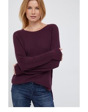 Sweter sweter damski kolor bordowy lekki - Answear.com Gap