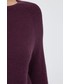 Sweter Gap sweter damski kolor bordowy lekki