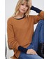 Sweter Gap sweter damski kolor brązowy lekki