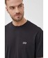 T-shirt - koszulka męska Gap t-shirt bawełniany kolor czarny gładki