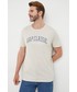 T-shirt - koszulka męska Gap t-shirt bawełniany kolor beżowy z nadrukiem