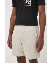 Krótkie spodenki męskie szorty męskie kolor beżowy - Answear.com Gap
