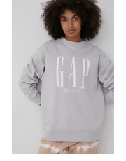 Bluza bluza damska kolor szary z nadrukiem - Answear.com Gap