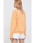 Bluza Gap bluza damska kolor pomarańczowy wzorzysta