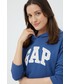 Bluza Gap bluza damska z kapturem z aplikacją