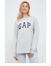 Bluza bluza damska kolor szary z aplikacją - Answear.com Gap