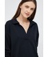 Bluza Gap bluza damska kolor czarny gładka