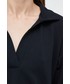 Bluza Gap bluza damska kolor czarny gładka