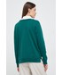 Bluza Gap bluza damska kolor zielony z nadrukiem