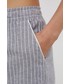 Piżama Gap spodnie piżamowe damskie kolor szary