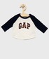 Koszulka Gap - Longsleeve bawełniany dziecięcy