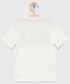Koszulka Gap t-shirt bawełniany dziecięcy kolor biały z nadrukiem