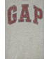 Koszulka Gap t-shirt bawełniany dziecięcy kolor szary z nadrukiem