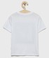 Koszulka Gap t-shirt dziecięcy kolor biały z nadrukiem
