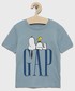 Koszulka Gap t-shirt dziecięcy z nadrukiem