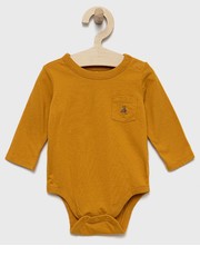 Bluzka body bawełniane niemowlęce - Answear.com Gap