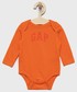 Bluzka Gap body bawełniane niemowlęce (3-pack)