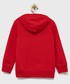 Bluza Gap bluza dziecięca kolor czerwony z kapturem wzorzysta