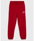 Spodnie Gap Spodnie dziecięce kolor czerwony z nadrukiem