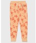 Spodnie Gap spodnie dresowe dziecięce kolor pomarańczowy wzorzyste