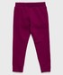 Spodnie Gap spodnie dresowe dziecięce kolor fioletowy z nadrukiem
