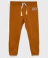 Spodnie Gap spodnie dresowe dziecięce kolor pomarańczowy z nadrukiem