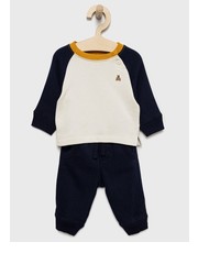 Spodnie dres dziecięcy kolor granatowy - Answear.com Gap