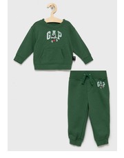 Dres dres dziecięcy kolor zielony - Answear.com Gap