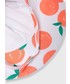 Strój kąpielowy dziecięcy Gap dwuczęściowy strój kąpielowy dziecięcy kolor pomarańczowy