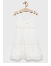 Sukienka dziecięca sukienka dziecięca kolor biały mini rozkloszowana - Answear.com Gap