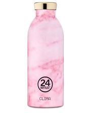 Akcesoria - Butelka Clima Pink Marble 500ml - Answear.com 24bottles