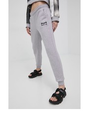 Spodnie spodnie dresowe GOTHIC damskie kolor szary - Answear.com Prosto