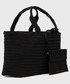 Shopper bag Liviana Conti torebka kolor czarny