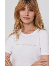 bluzka United Colors of Benetton - T-shirt bawełniany - Answear.com