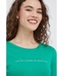 Bluzka United Colors Of Benetton United Colors of Benetton t-shirt bawełniany kolor zielony
