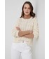 Sweter United Colors Of Benetton United Colors of Benetton sweter damski kolor beżowy