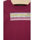 Koszulka United Colors Of Benetton United Colors of Benetton longsleeve bawełniany dziecięcy kolor fioletowy