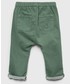 Spodnie United Colors Of Benetton United Colors of Benetton spodnie dziecięce kolor zielony gładkie