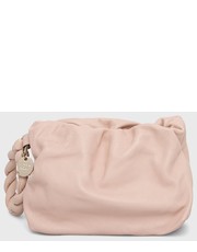 Kopertówka kopertówka skórzana kolor różowy - Answear.com Red Valentino