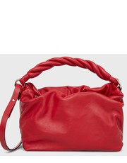 Listonoszka torebka skórzana kolor czerwony - Answear.com Red Valentino