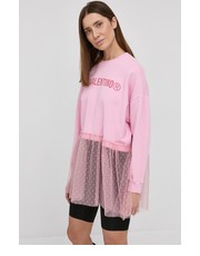 Bluza Bluza bawełniana damska kolor różowy z nadrukiem - Answear.com Red Valentino