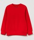 Bluza Ovs bluza bawełniana dziecięca kolor czerwony