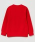 Bluza Ovs bluza bawełniana dziecięca kolor czerwony