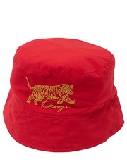 Kapelusz kapelusz dwustronny dziecięcy kolor czerwony - Answear.com Kenzo Kids