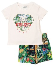 Spodnie komplet dziecięcy kolor biały - Answear.com Kenzo Kids