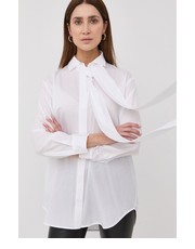 Koszula koszula bawełniana damska kolor biały relaxed z kołnierzykiem klasycznym - Answear.com Samsoe Samsoe